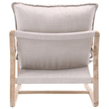 Badiou Oak Upholstered Chair