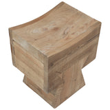 Al-Kindi Pine Stool