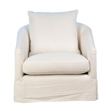 Foucault Linen Upholstered Chair